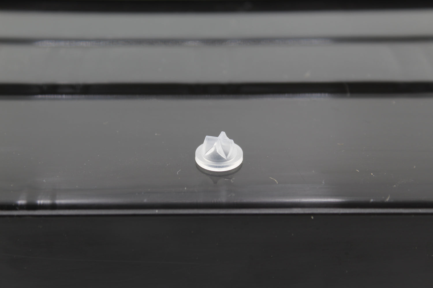 Clear Cross-Slit Duckbill